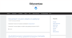 Desktop Screenshot of edu.vantaa.fi